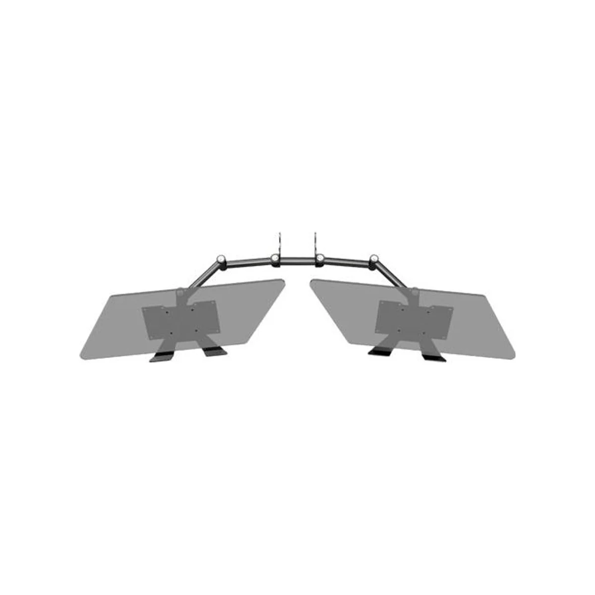 OBUTTO R3volution Acrylic Tabletops - Glossy Black (1cm Thick, VESA Compatible) - OB REVC ATT