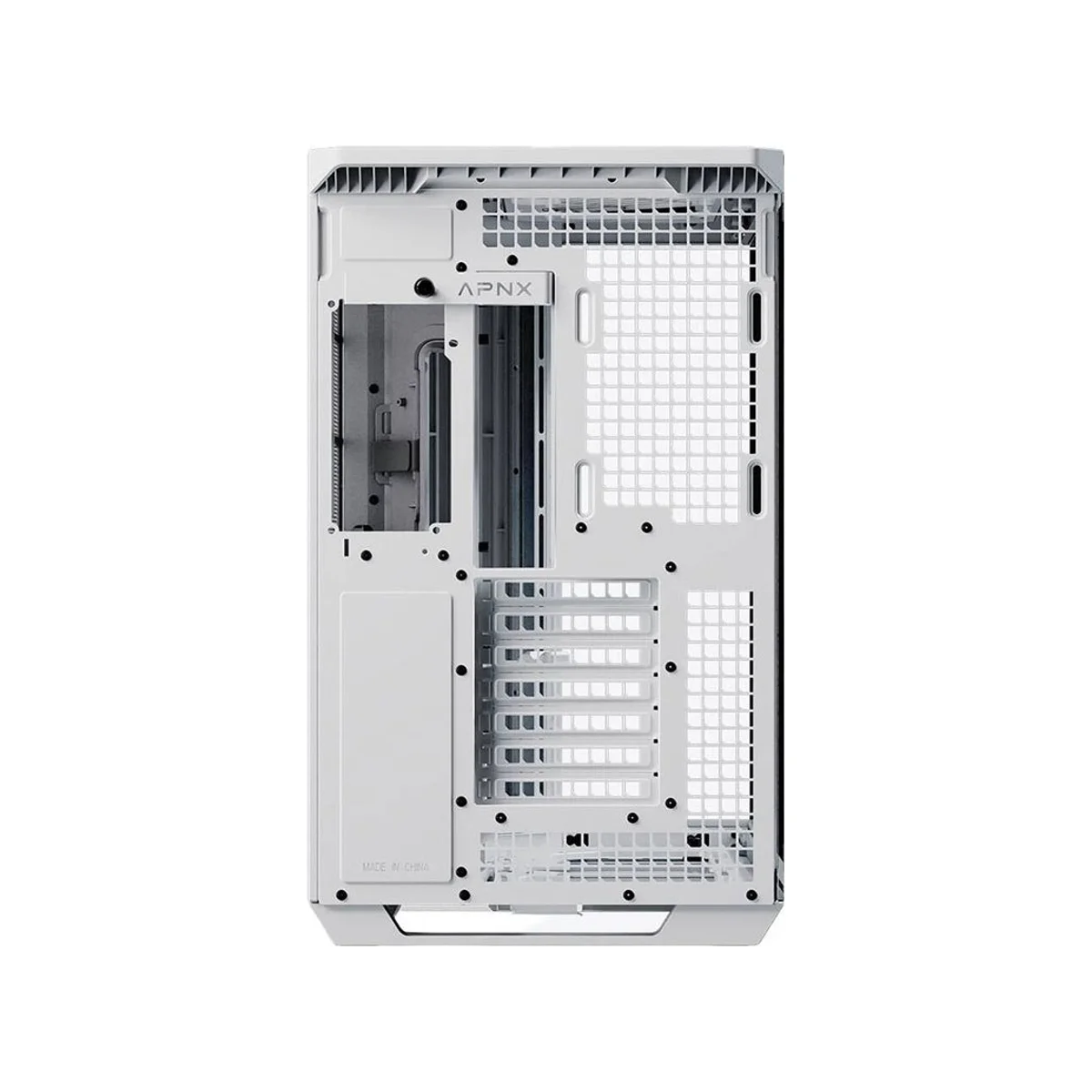 APNX V1 Dual-chamber Mid-Tower Gaming Case - White - APCM-VI01003.21 view 7