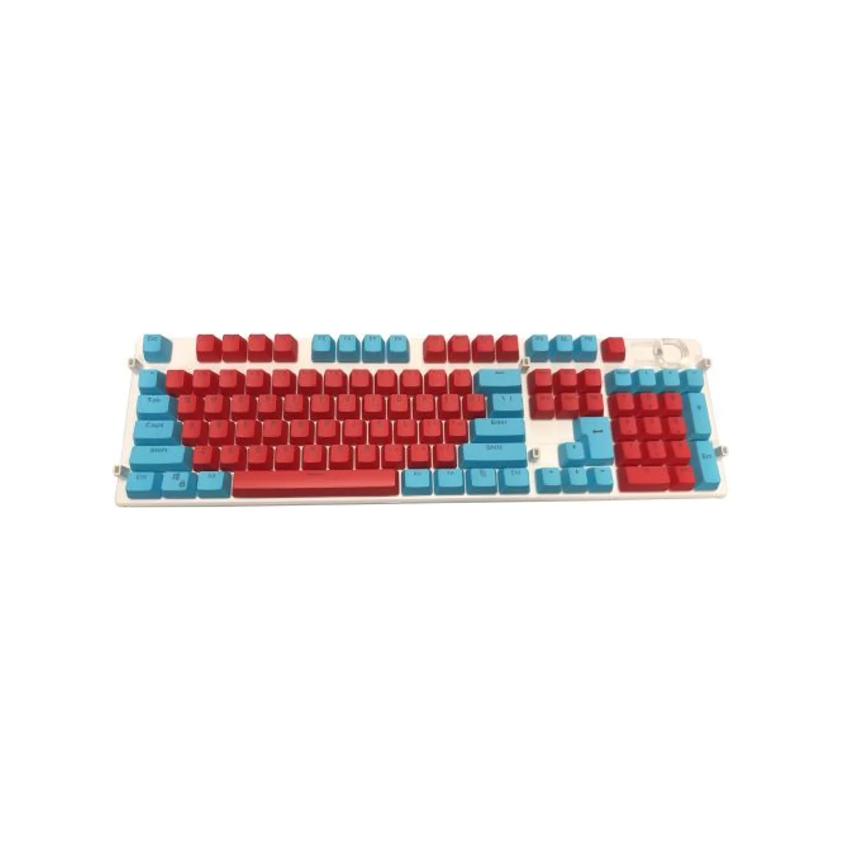 Kraken Frosted Cherry Keycap Set | Doubleshot PBT Backlit Keycaps - FCKSKK - FCKSKK - CAPS view 4