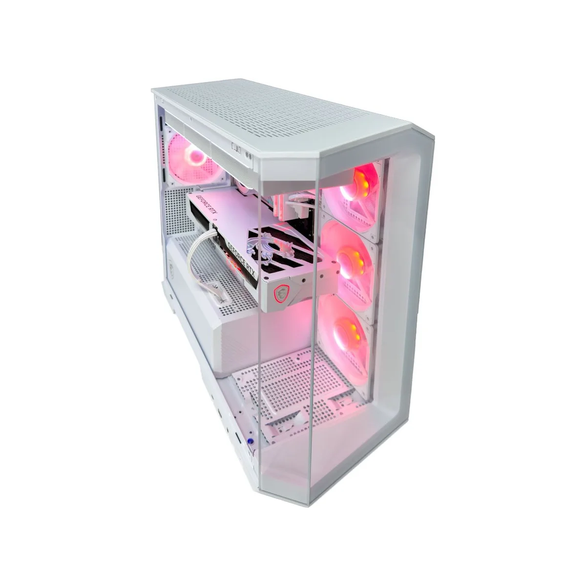 Gaming PC Glacier Ultra 7 265K, 32 GB DDR5 RAM, RTX 5070 12GB GPU - Gaming_PC_Glacier view 3
