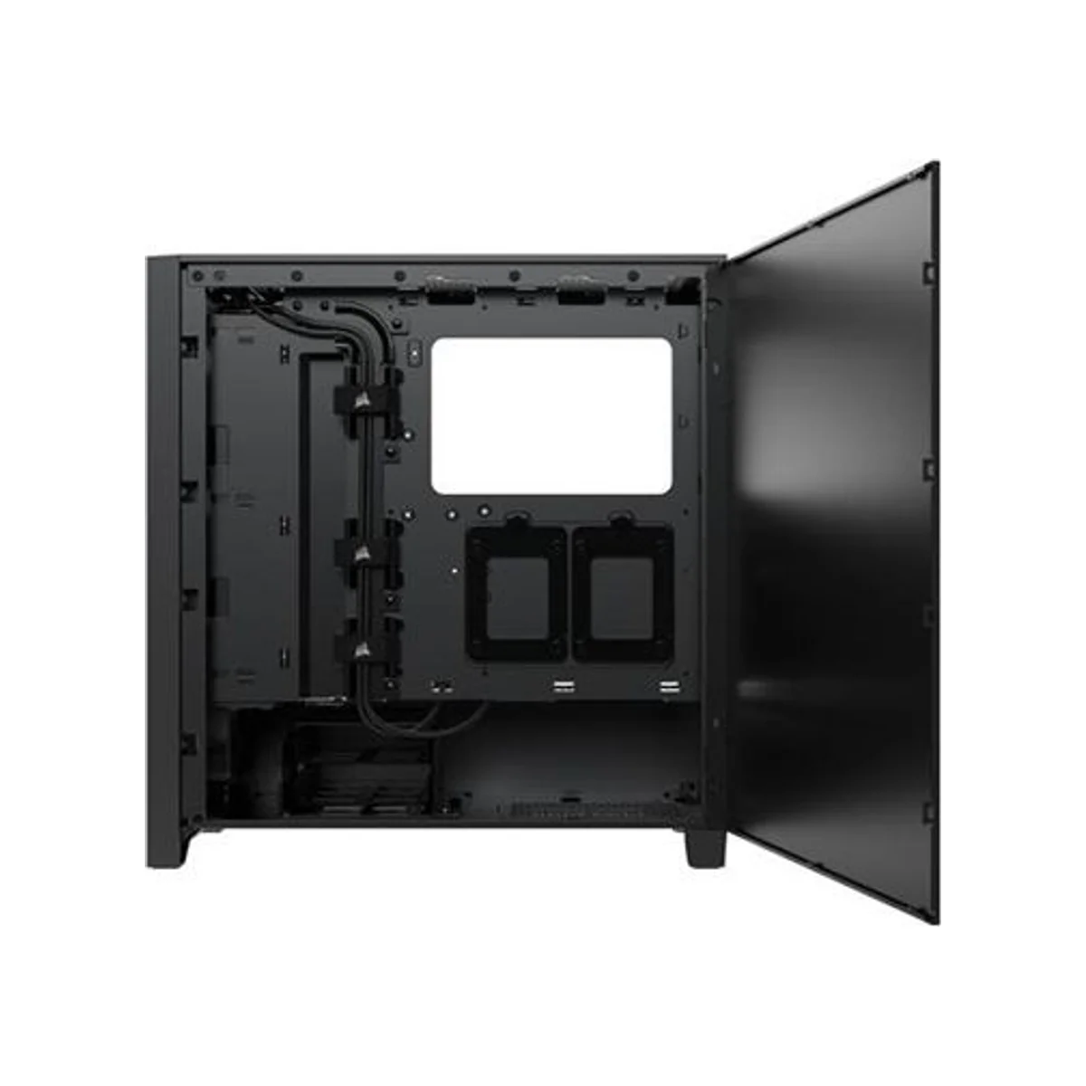 Corsair iCUE 4000D Tempered Glass Airflow RGB Mid-Tower Gaming Case - Black - CC-9011240-WW view 5