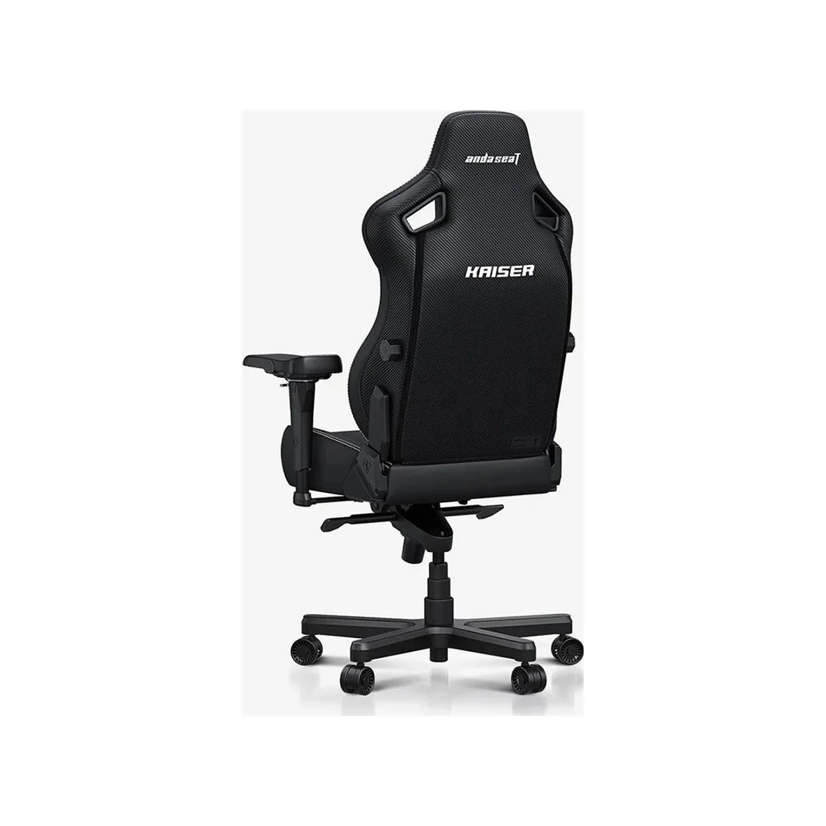AndaSeat Kaiser 4 Series Premium Gaming Chair - Black (5D Armrests, 180kg Capacity, Ergonomic Lumbar Support) - AD12YDDC-XLL-20-B-PV/C view 5