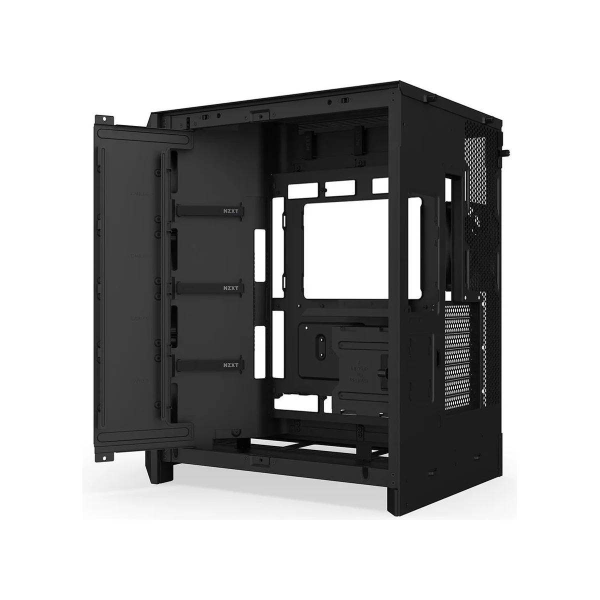 NZXT H9 Flow ATX Mid Tower Gaming Case – Black - CM-H92FB-01 view 5