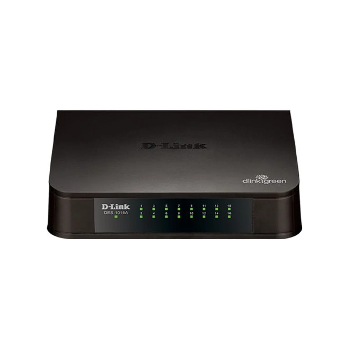 D-LINK DES-1016A Unmanaged Gigabit Switch (16 Port, Gigabit Ethernet, RJ45) - DES1016A - DES 1016A view 3