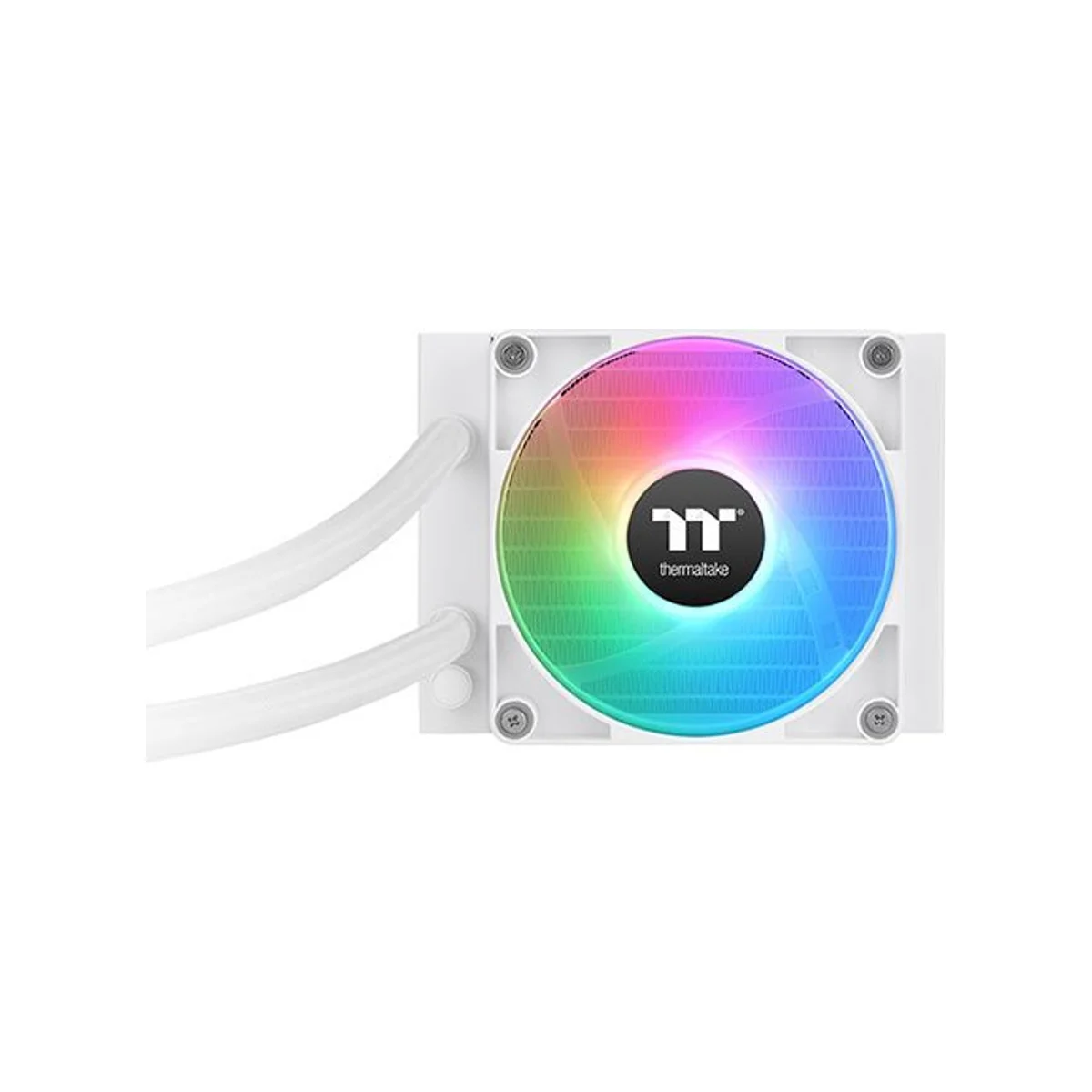Thermaltake TH120 V2 ARGB Sync Snow AIO CPU Liquid Cooler (White, 120mm Fan, Copper Block) - CL-W363-PL12SW-A view 3