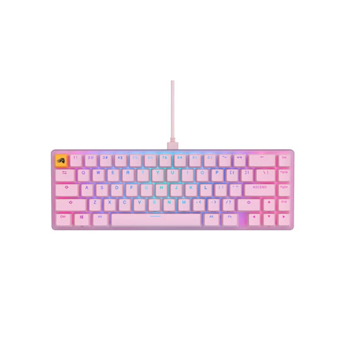 Glorious GMMK 2 65% Fox Switches Mechanical Keyboard - Pink | GLO-GMMK2-65-FOX-P