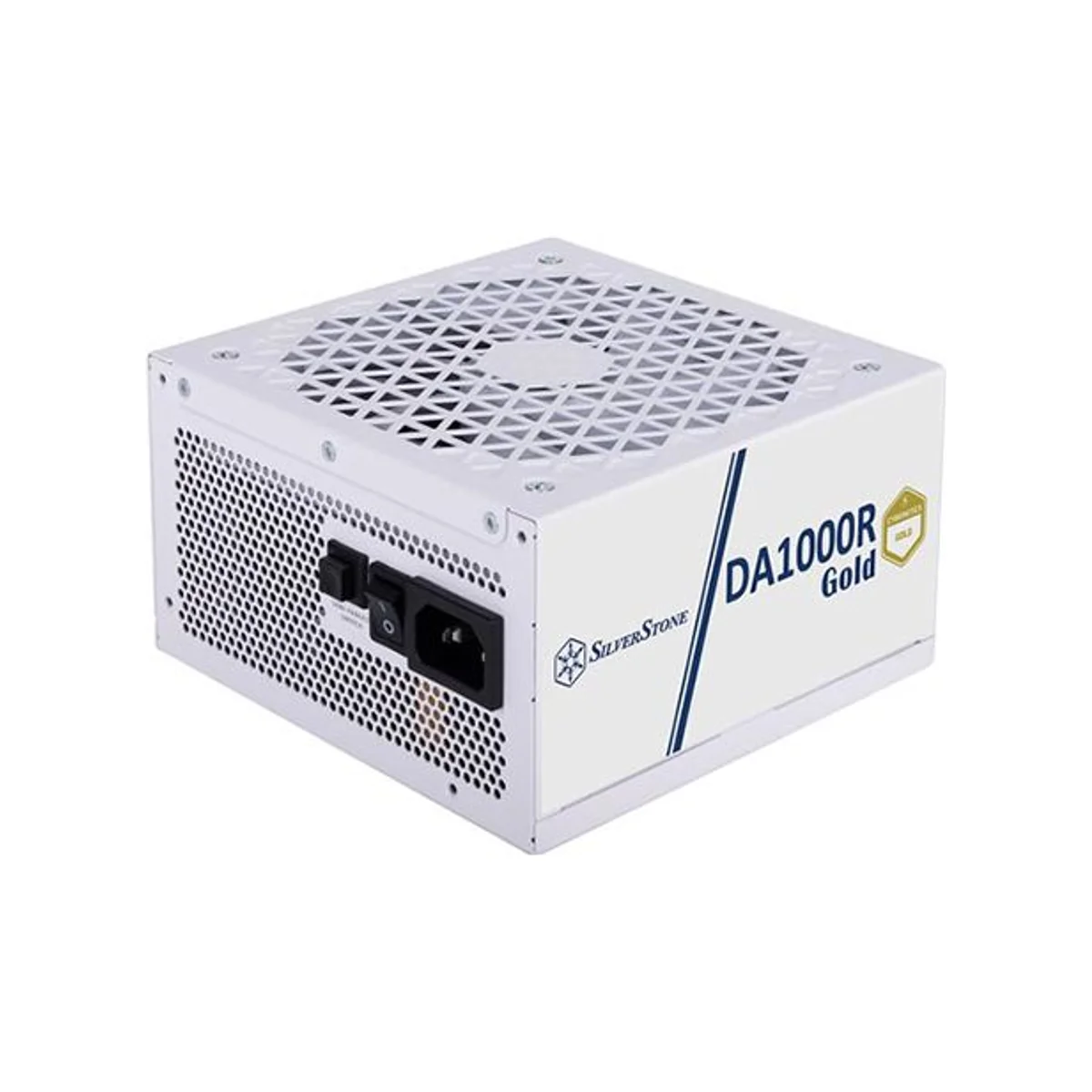 Silverstone DA1000R Gold 1000W Fully Modular ATX Power Supply - White - SST-DA1000R-GM-WWW view 2