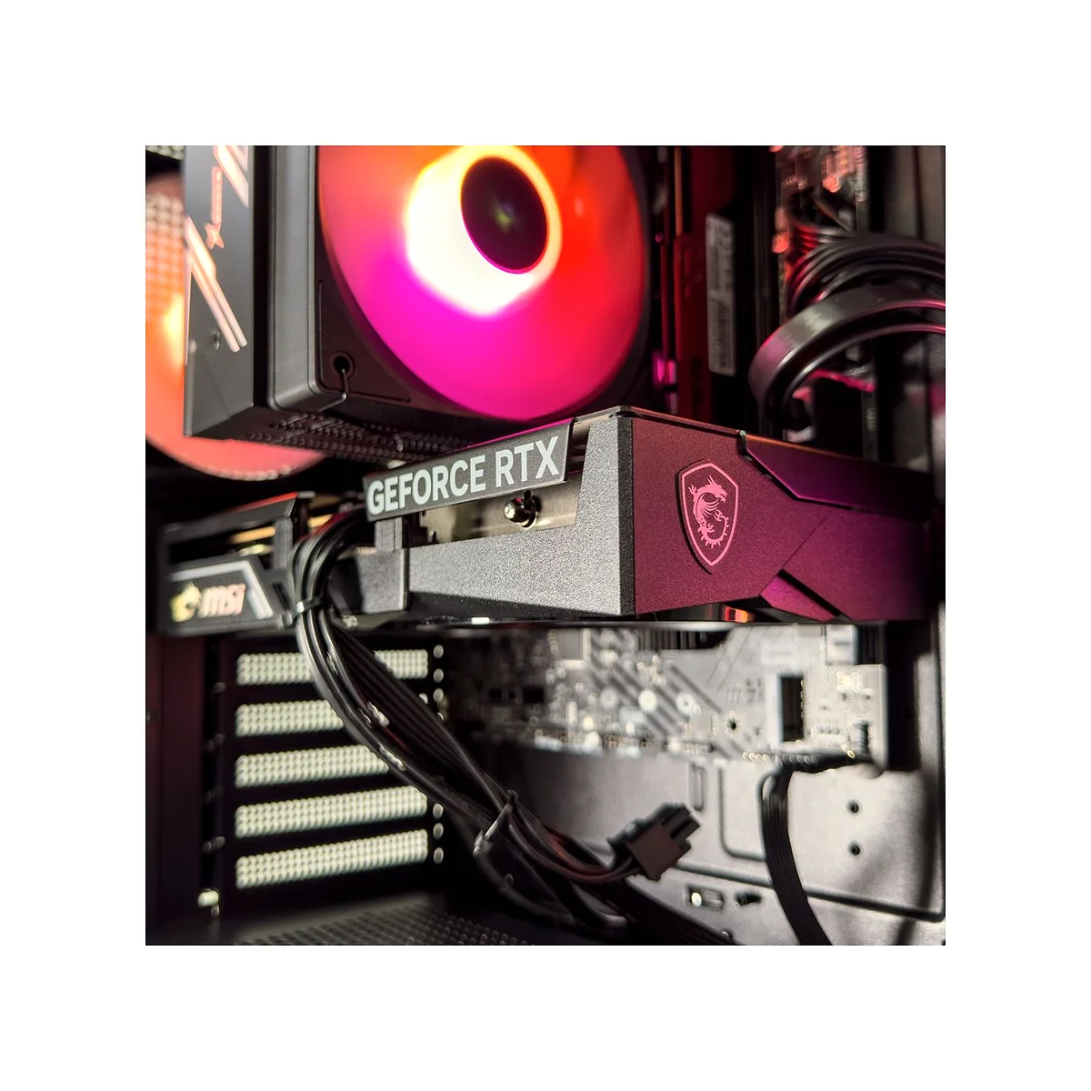Gaming PC Iris (Core i5-14400F, 16 GB RAM, RTX 5060 8GB GPU) - Powered by MSI view 6