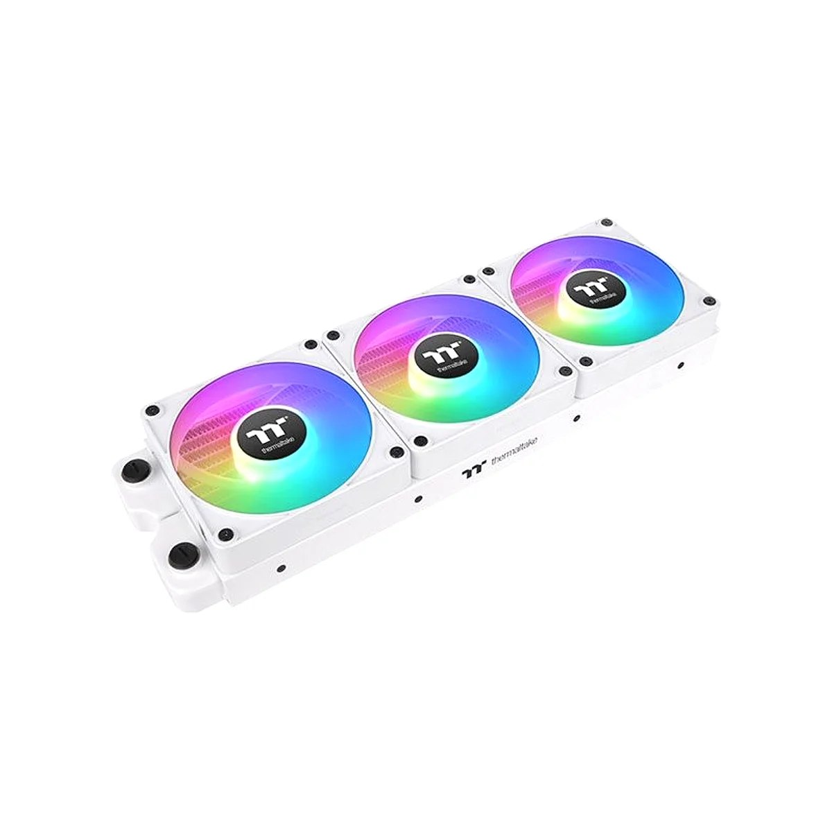 Thermaltake CT120 EX ARGB Sync PC Cooling Fan (3-Fan Pack) - White- CL-F190-PL12SW-A view 2