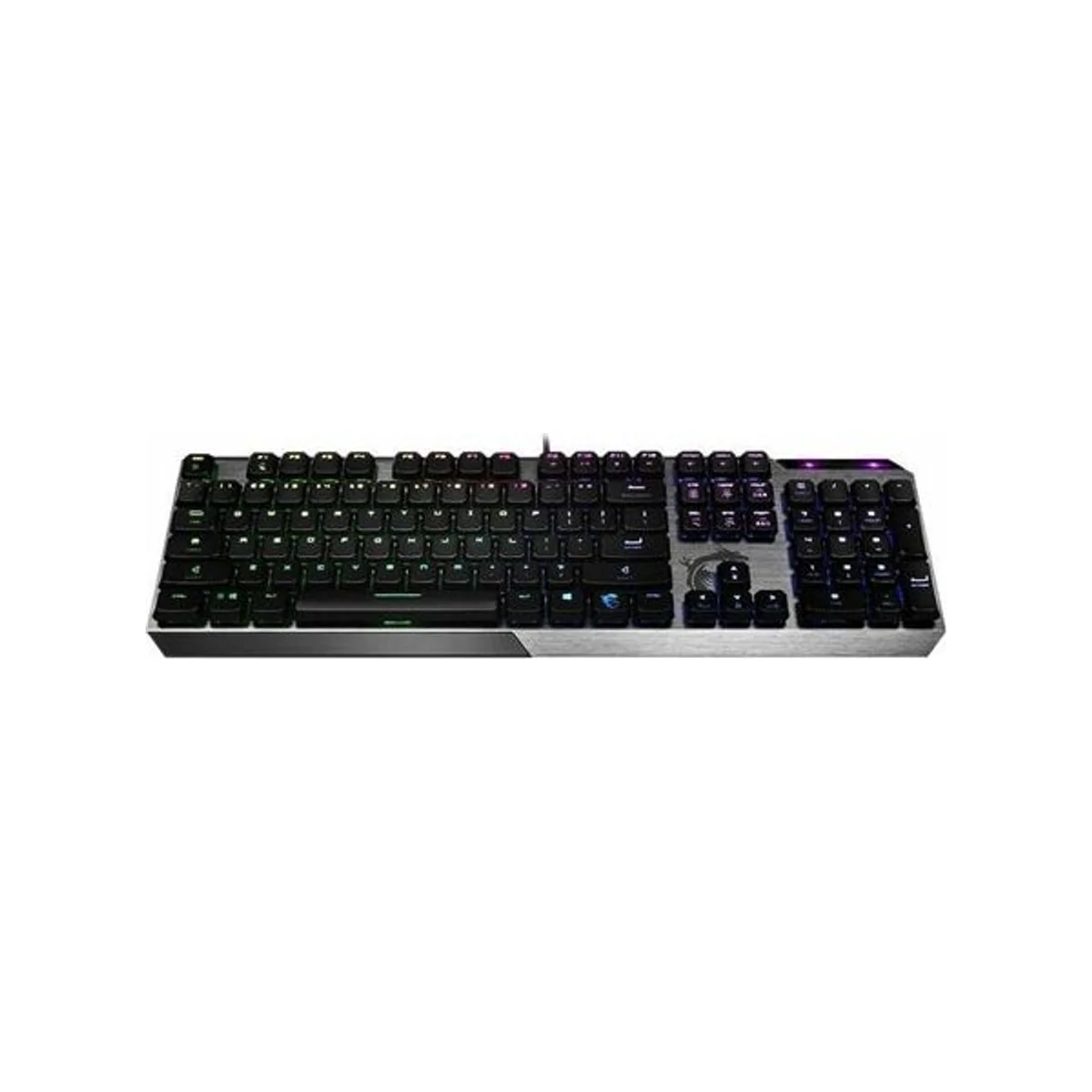 MSI Vigor GK50 Low Profile Gaming Keyboard - Arabic | Kailh Low Profile Switches, Per-key RGB - S11-04AR213-GA7 view 2