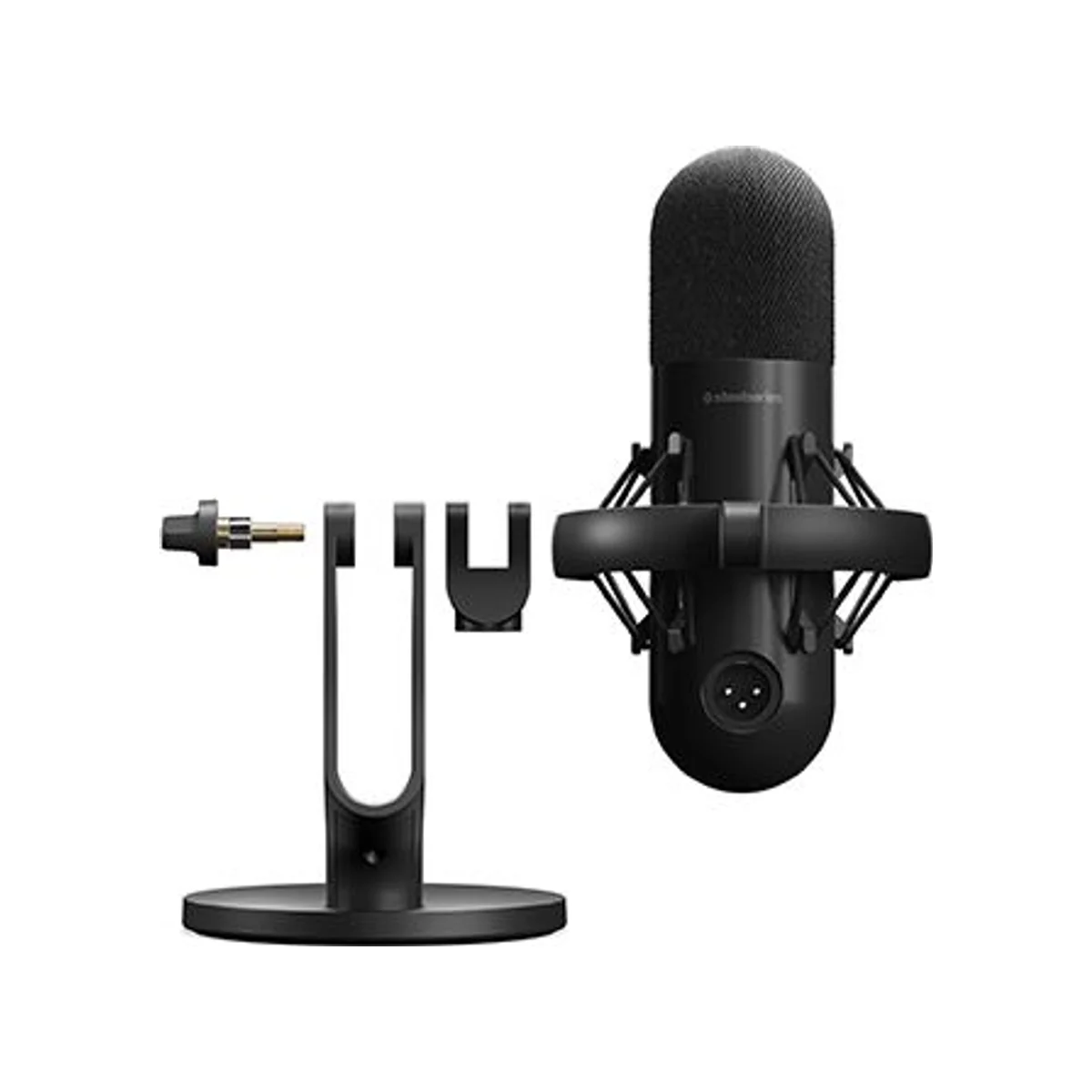 SteelSeries Alias Pro XLR Amplifier Gaming Microphone - Black | Studio-Quality, 3X Bigger Capsule, XLR Stream Mixer - 61595 view 6