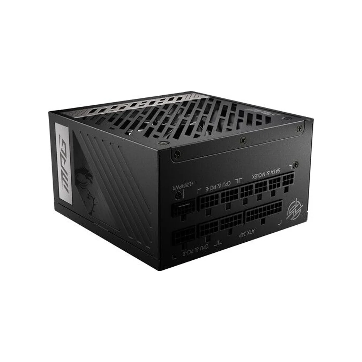 MSI MAG A1000G PCIE 5 80 Plus Gold Modular Power Supply (1000W, ATX 3.0, PCIe 5.0, 135mm FDB Fan) - 306-7ZP7C18-CE0 view 3