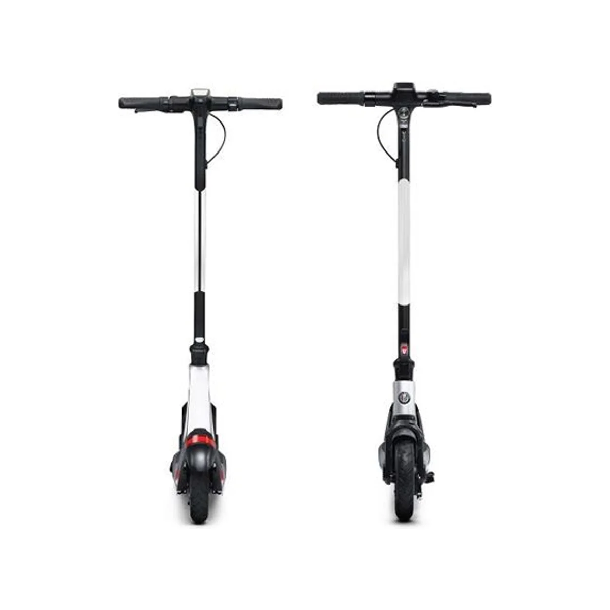 Alfa Romeo ARO Foldable E-Scooter (White) (300W Motor, 40km Range, 3-Hour Charge) - MT-ALR-ES-AR-WHT view 4
