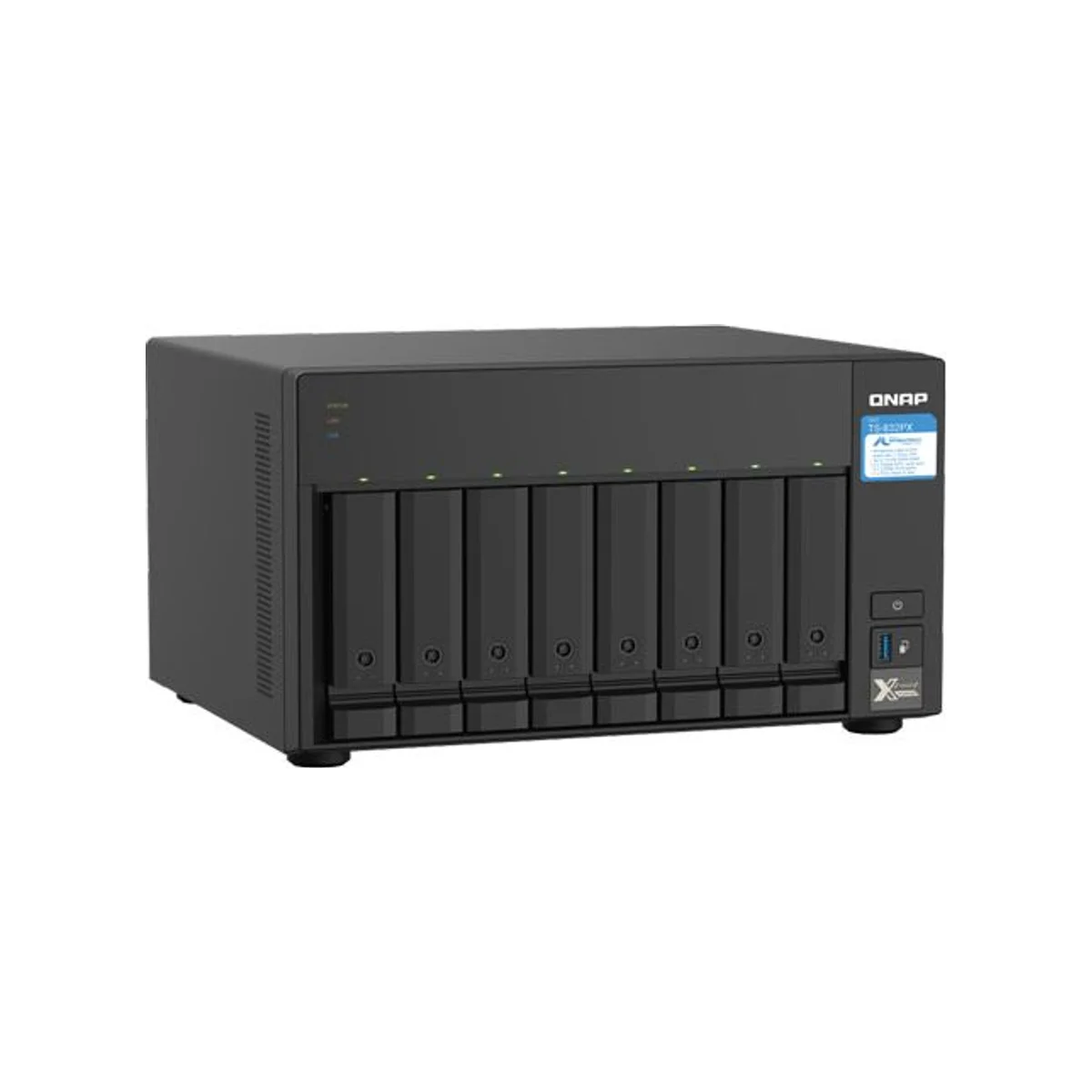 QNAP TS-832PX-4G NAS BOX (8-Bay, 10GbE, 2.5GbE, PCIe Expansion) view 4
