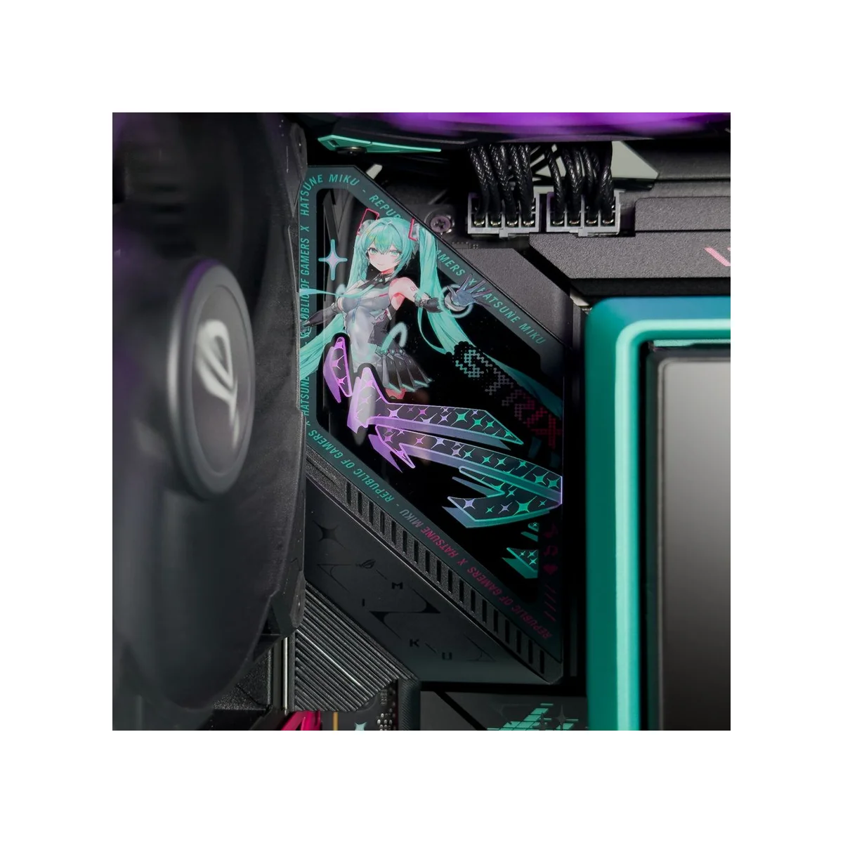 Gaming PC Hatsune Miku (Ryzen 7 9800X3D, 32GB DDR5, RTX 5080 16GB) - Powered by ASUS - Gaming_PC_Hatsune_Miku view 5