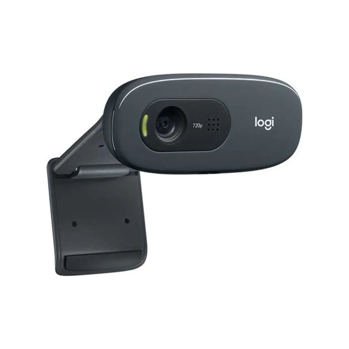 Logitech C270 HD Webcam - Black (720p HD, Noise-Reducing Mic, Auto Light Correction) - 960-001063 view 2