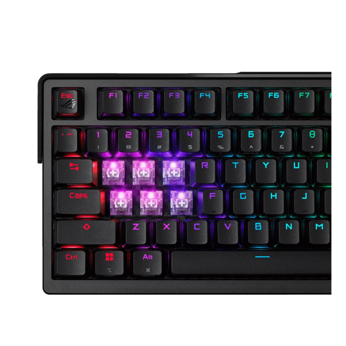 Asus ROG Azoth Extreme RGB Gaming Keyboard - Black | 90MP03MA-BKCA00 view 3