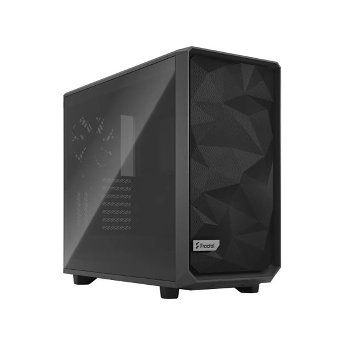 Fractal Meshify 2 Light Tint - Gray Tempered Glass ATX Gaming Case - FD-C-MES2A-04