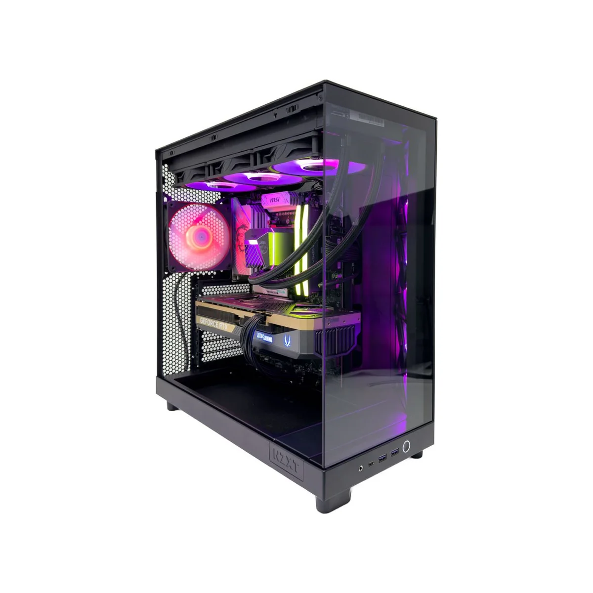 Gaming PC H6 Gaming Desktop (Ryzen 7 9800X3D, 64GB DDR5, RTX 5080 16GB) - Gaming_PC_H6 view 2