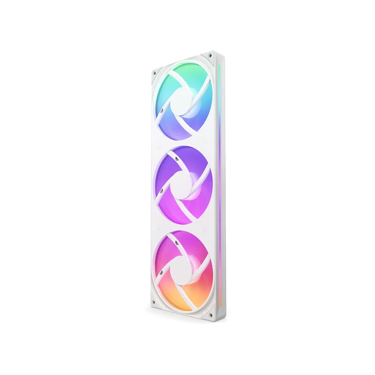 NZXT F360 RGB Core 360mm RGB Computer Case Fan - White - RF-U36HF-W1 view 2
