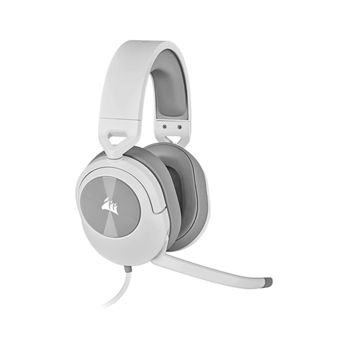 Corsair HS55 SURROUND Wired Gaming Headset - White | CA-9011266-NA