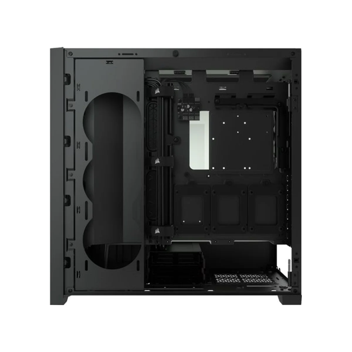 Corsair 5000D Tempered Glass Airflow Mid-Tower Gaming Case - Black - CC-9011210-WW view 3