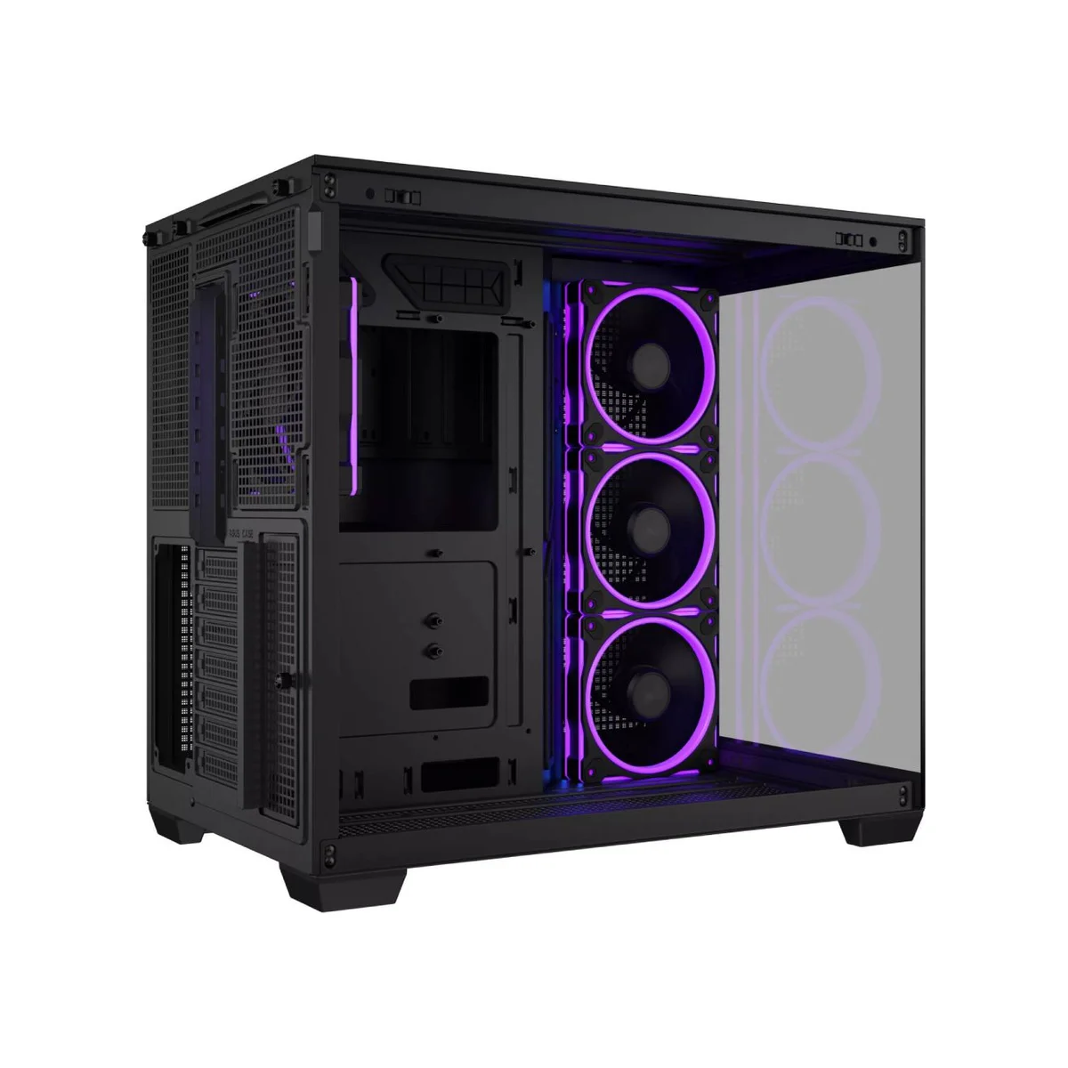 Asus A32 PLUS Tempered Glass ATX Gaming Case - Black - 90DC00S0-B19000 view 3