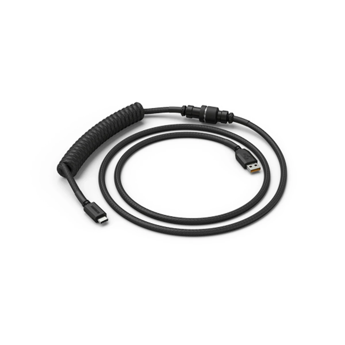 Glorious Coiled Cable - Black | GLO-CBL-COIL-BLACK