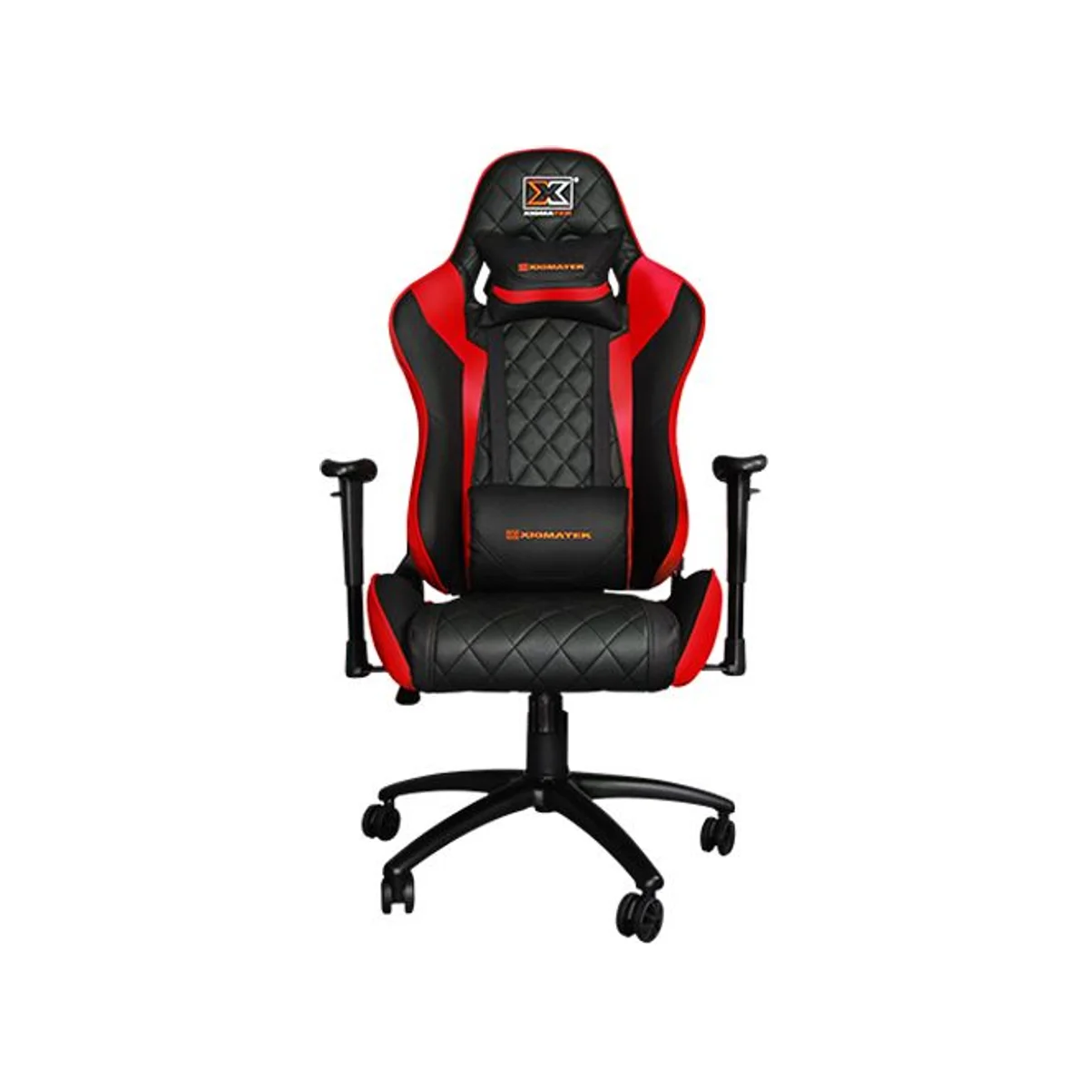 XIGMATEK Hairpin Red Gaming Chair Ergonomic Design 136KG Limit 2D Armrests - EN46690