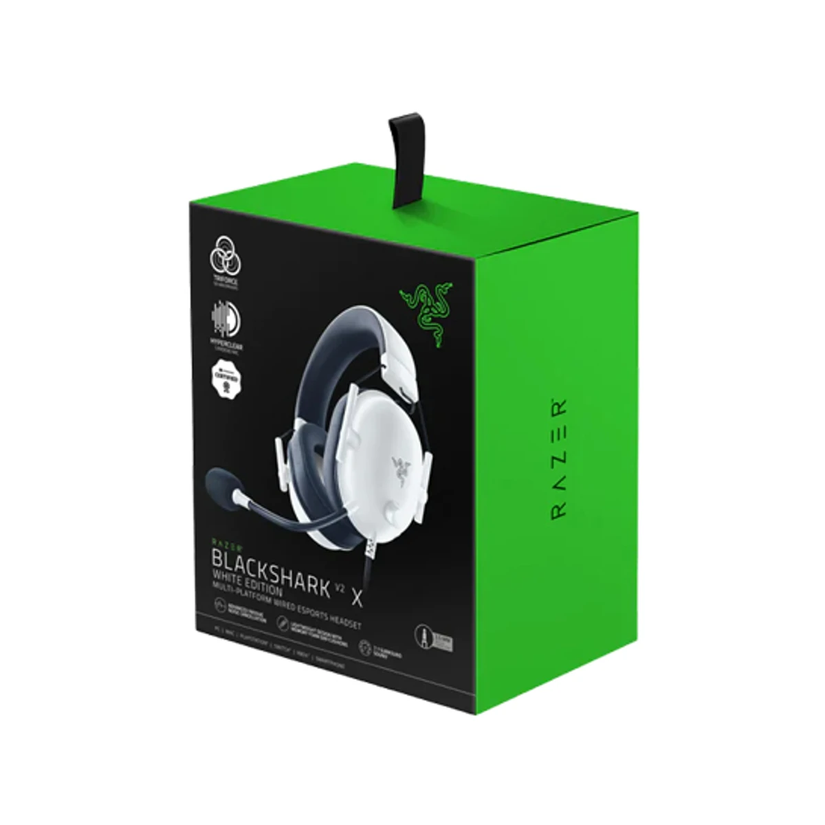 Razer BlackShark V2 X Gaming Headset - White | RZ04-03240700-R3M1 view 4