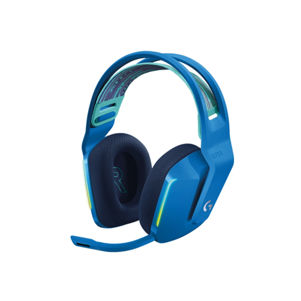 Logitech G733 LightSpeed Wireless RGB Gaming Headset - Blue | 981-000943 view 2