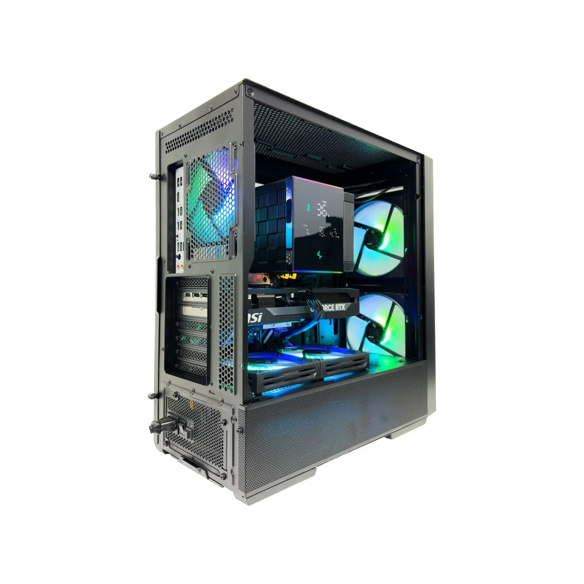 Gaming PC Lancool (Ryzen 7 7800X3D, 32GB DDR5, RTX 5070 Ti 16GB) - Gaming_PC_Lancool view 3