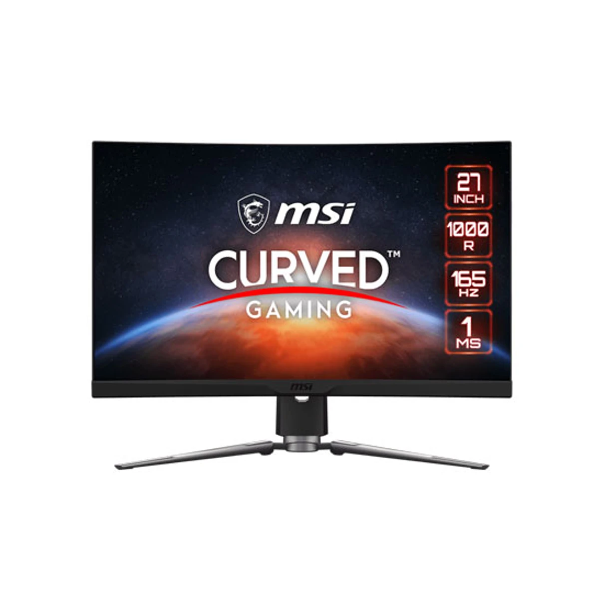 MSI MAG ARTYMIS 274CP Gaming Monitor (27" Full HD, 165Hz, 1ms, Curved) - 9S6-3CC74T-009