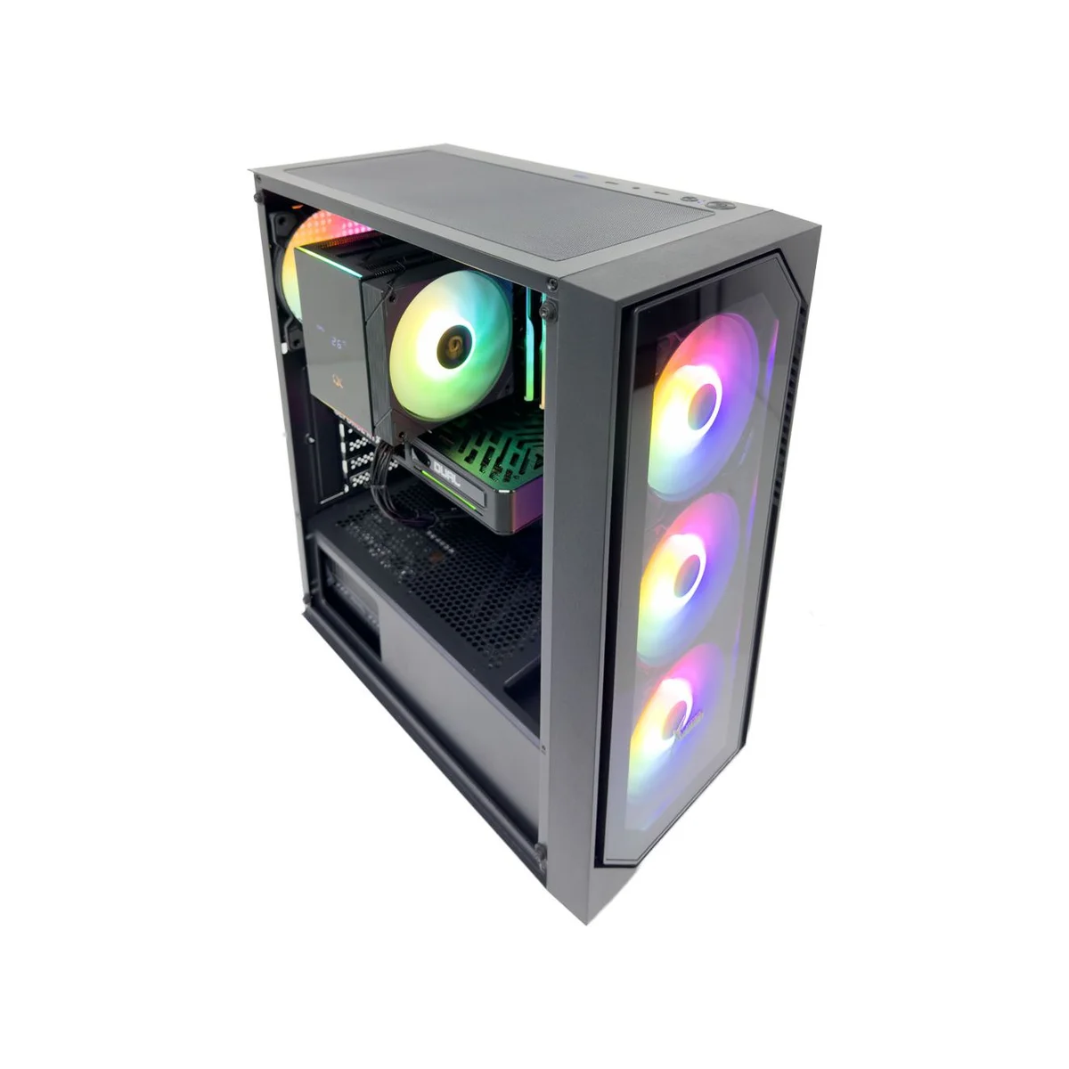 School-End Gaming PC (Core i5-14400F, 32 GB DDR5 RAM, RTX 5060 8GB GPU) - School-End_Gaming_PC view 2