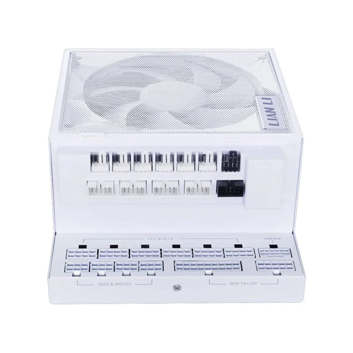 Lian Li EDGE GOLD 1200W 80 PLUS Gold Modular ATX Power Supply - White - EG1200G-W view 2