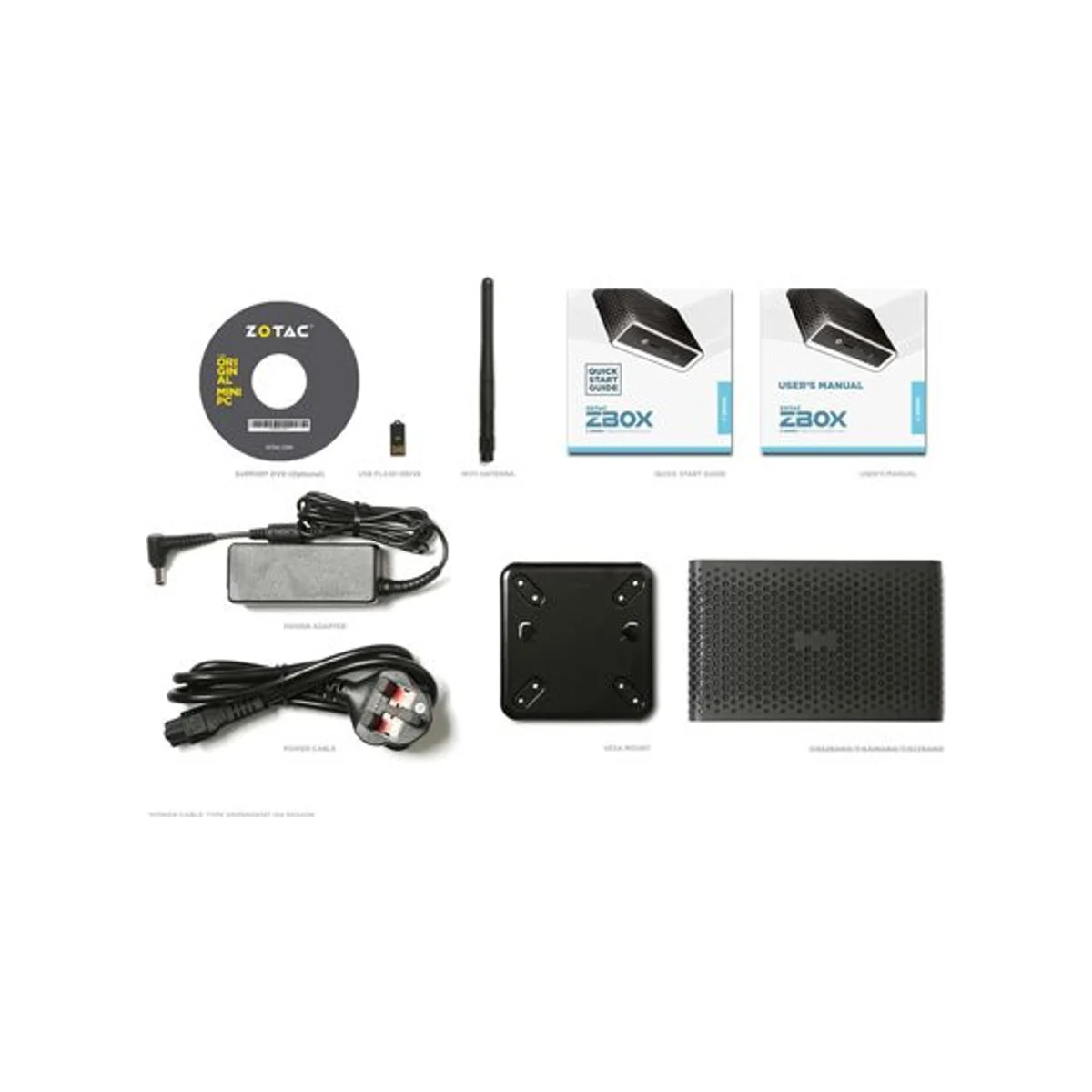 ZOTAC ZBOX CI642 Nano Mini PC (Barebone, Intel Core i5-10210U, 2x DDR4, 1x 2.5-in SATA) - ZBOX-CI642NANO view 5