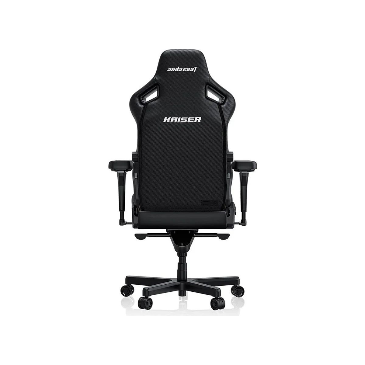 AndaSeat Kaiser 4 Series Premium Gaming Chair - Black (5D Armrests, 180kg Capacity, Ergonomic Lumbar Support) - AD12YDDC-XLL-20-B-PV/C view 6