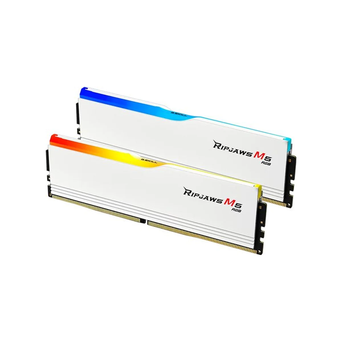 G.Skill Ripjaws M5 RGB 32 GB (2X16) DDR5 6000MHz RAM Memory (CL36, White) – F5-6000J3648D16GX2-RM5RW view 3