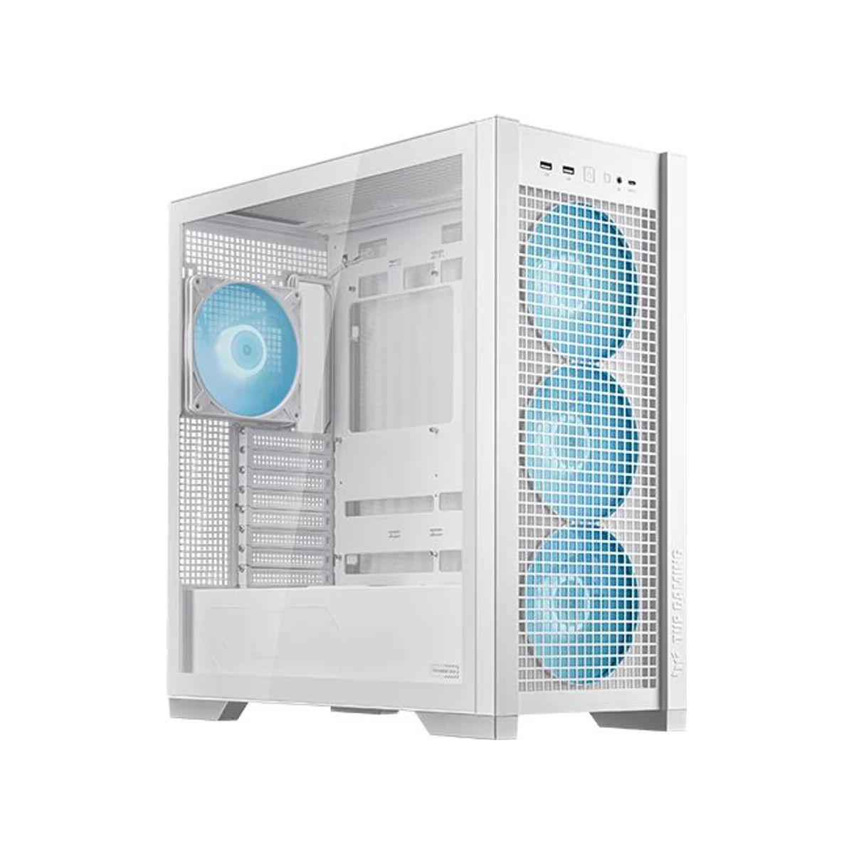 Asus TUF Gaming GT302 ARGB ATX Gaming Case - White - 90DC00I3-B19000 view 3