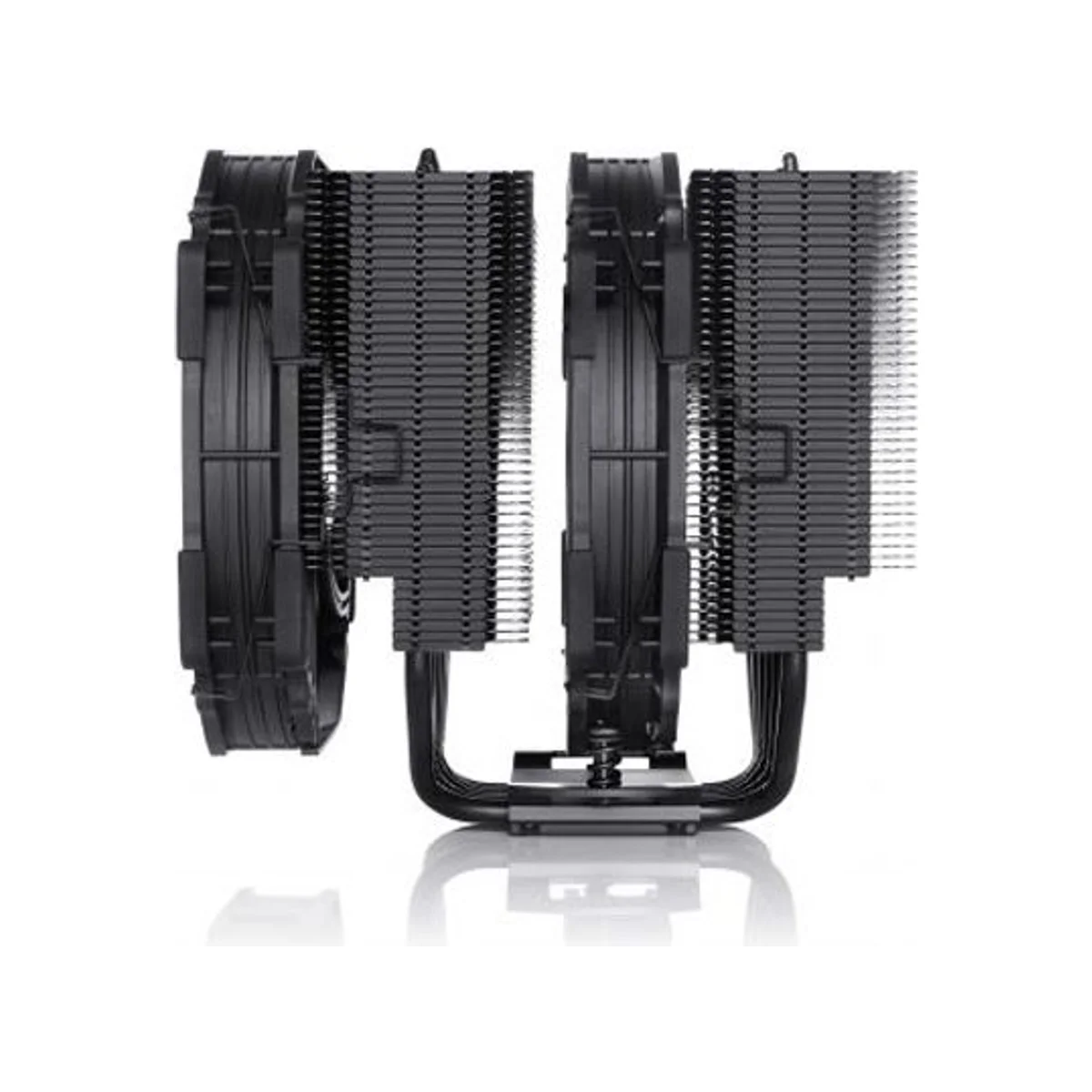 Noctua NH-D15 Chromemax.Black CPU Cooler (Black, Dual Tower, 6 Heatpipes) - NH-D15 CH.BK view 3