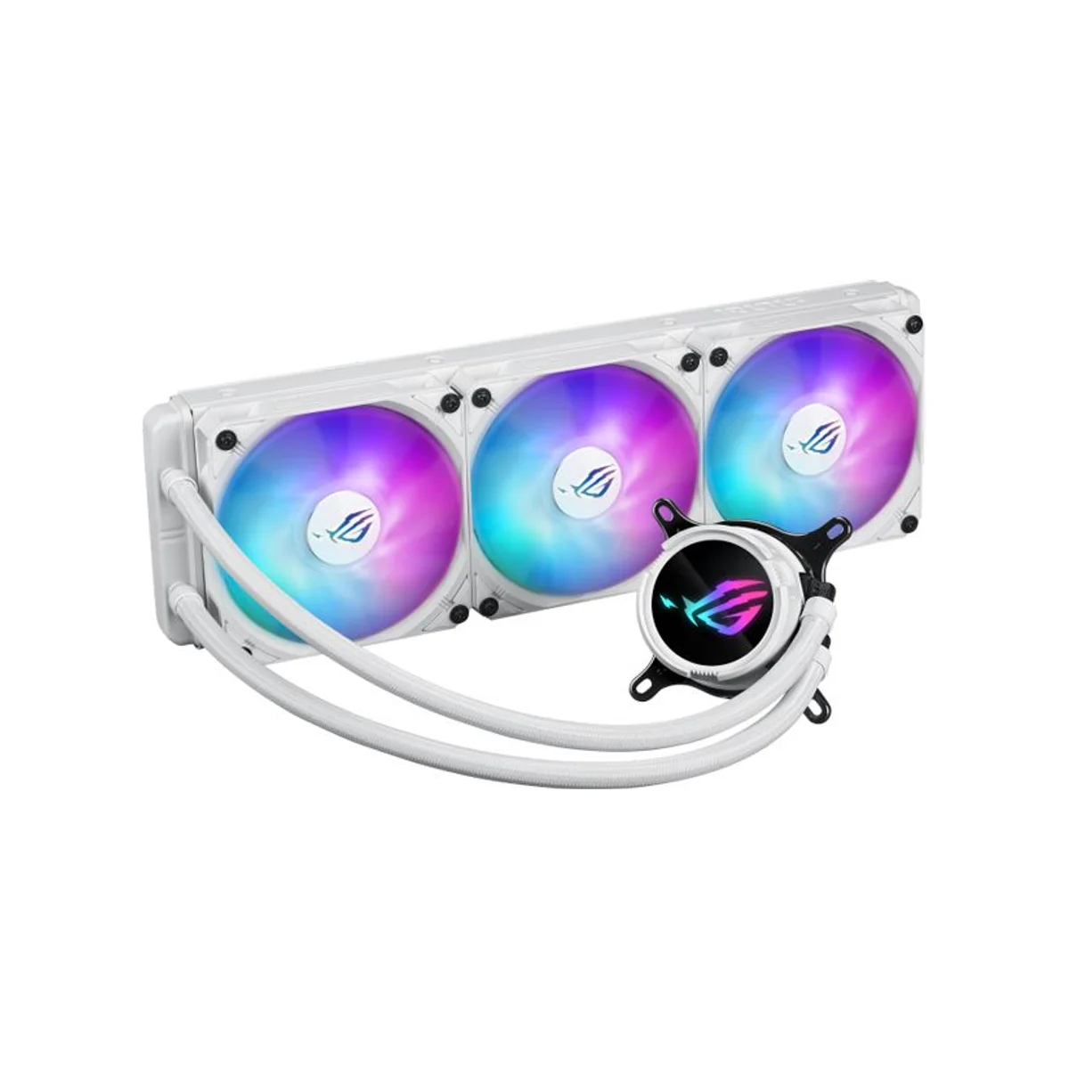 ASUS ROG Strix LC III 360 ARGB CPU Liquid Cooler - White - 90RC00T2-M0UAY0 view 3