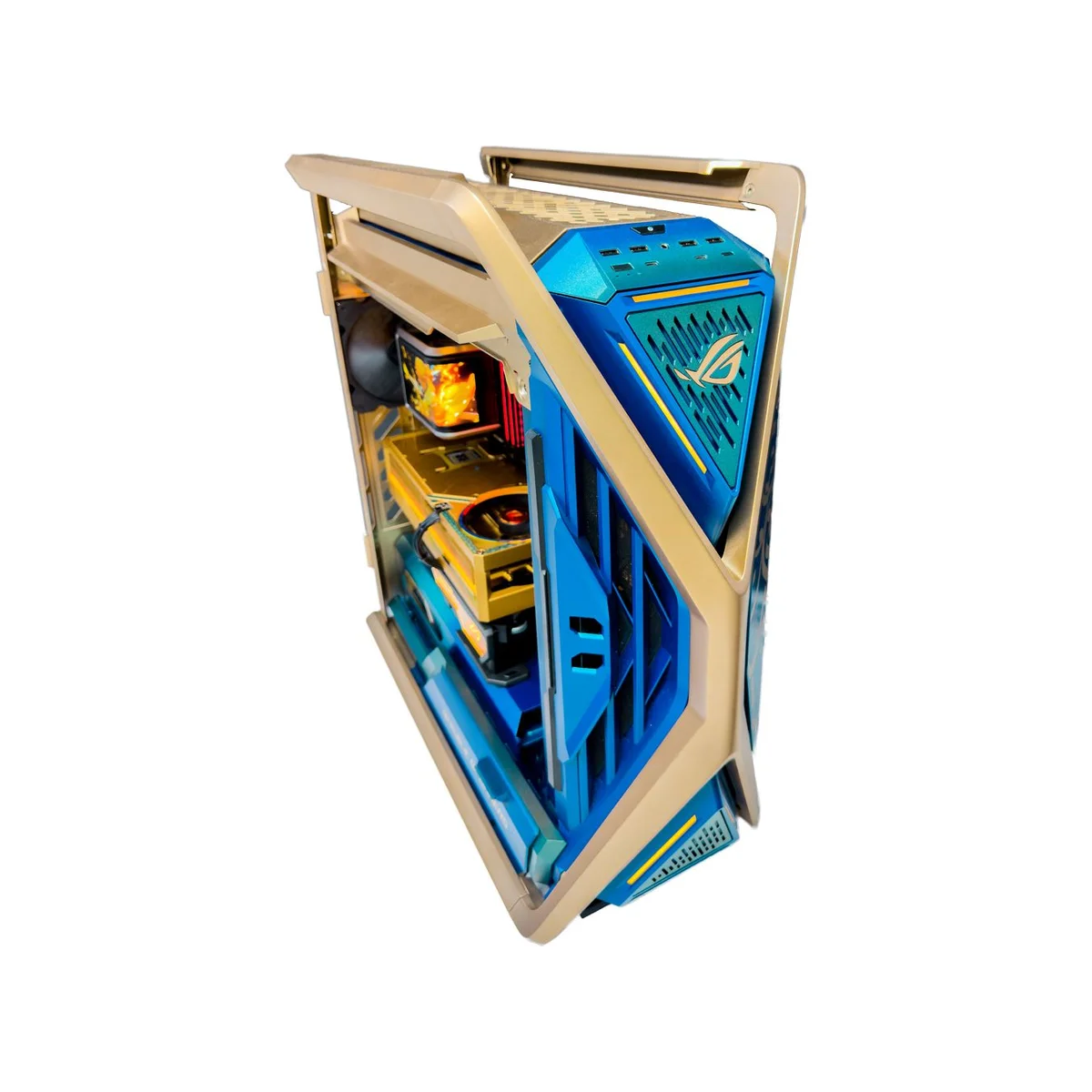 Gaming PC Dhahab 5080 (Ryzen 9 9950X3D, 64GB DDR5 RAM, RTX 5080 16GB GPU) - Gaming_PC_Dhahab_5080 view 2