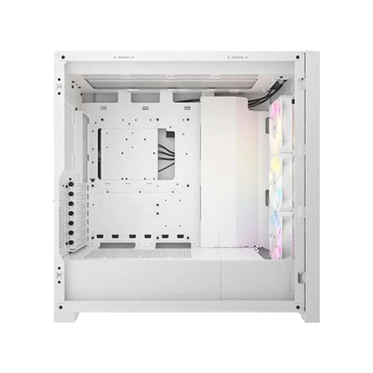 Corsair 5000D Tempered Glass Airflow RGB ATX Gaming Case - White - CC-9011243-WW view 4