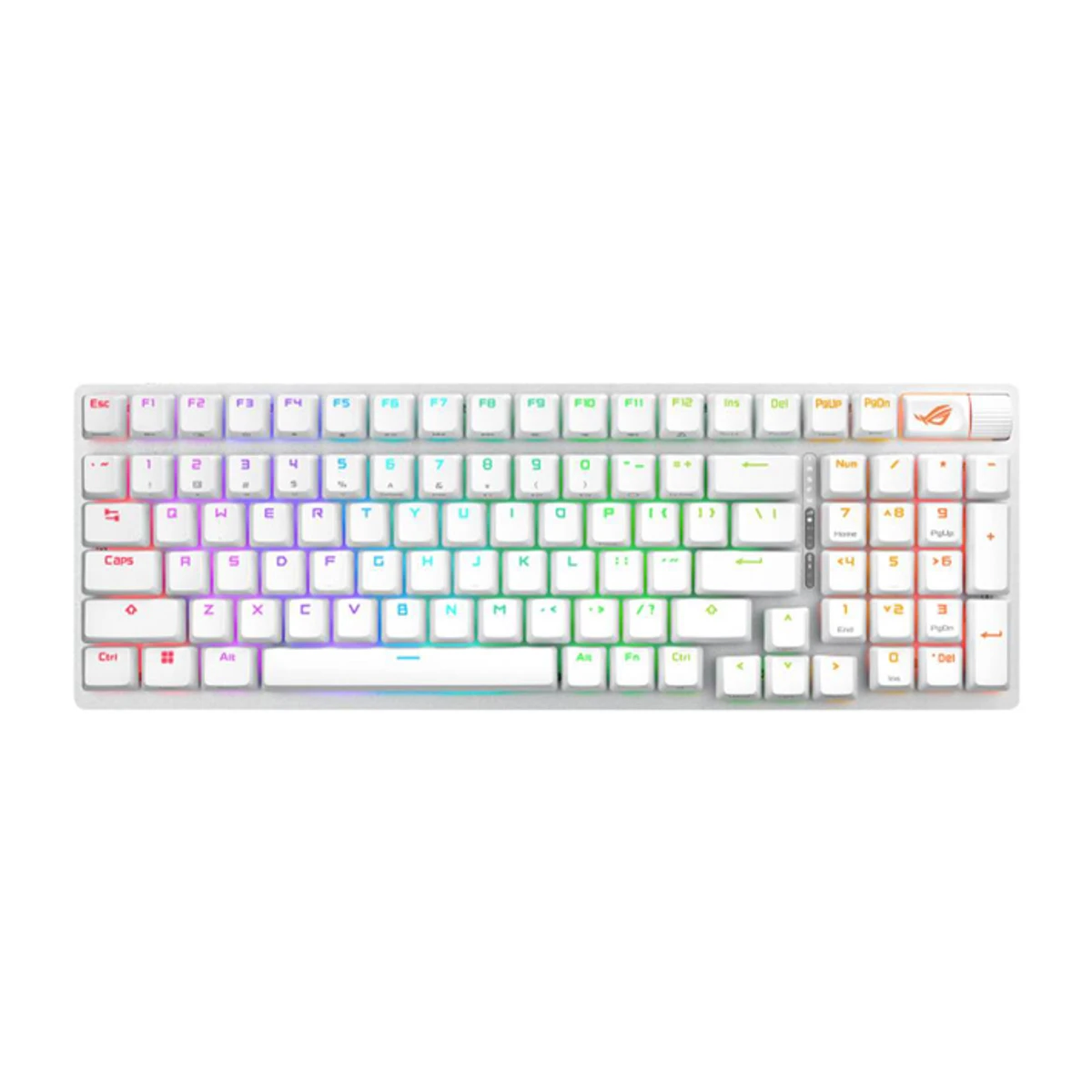 Asus ROG Strix Scope II 96 RX Wireless RGB Gaming Keyboard - White | 90MP03S2-BKCA10