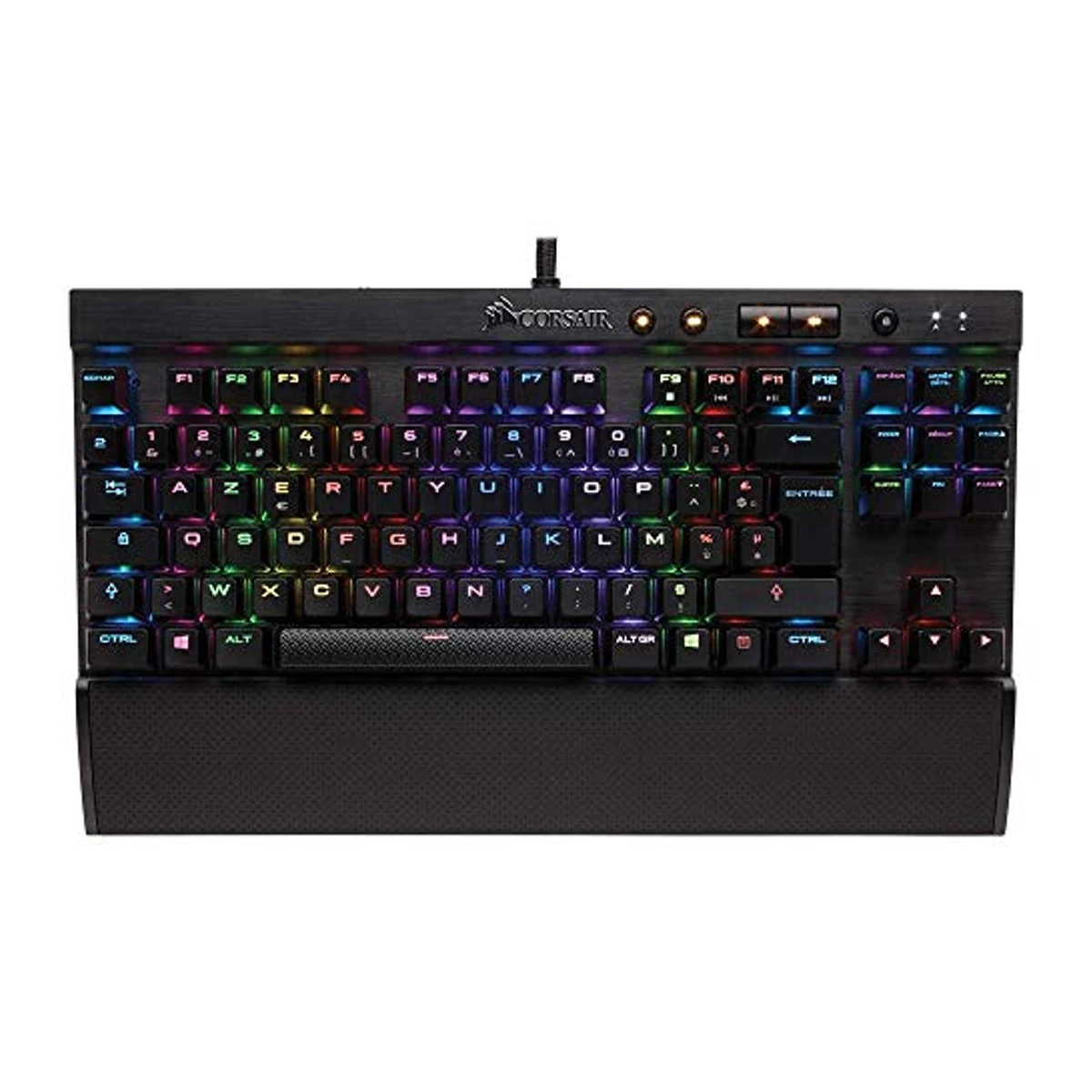 Corsair K65 RGB Rapidfire Compact Mechanical Gaming Keyboard Cherry MX Speed | CH-9110014-NA