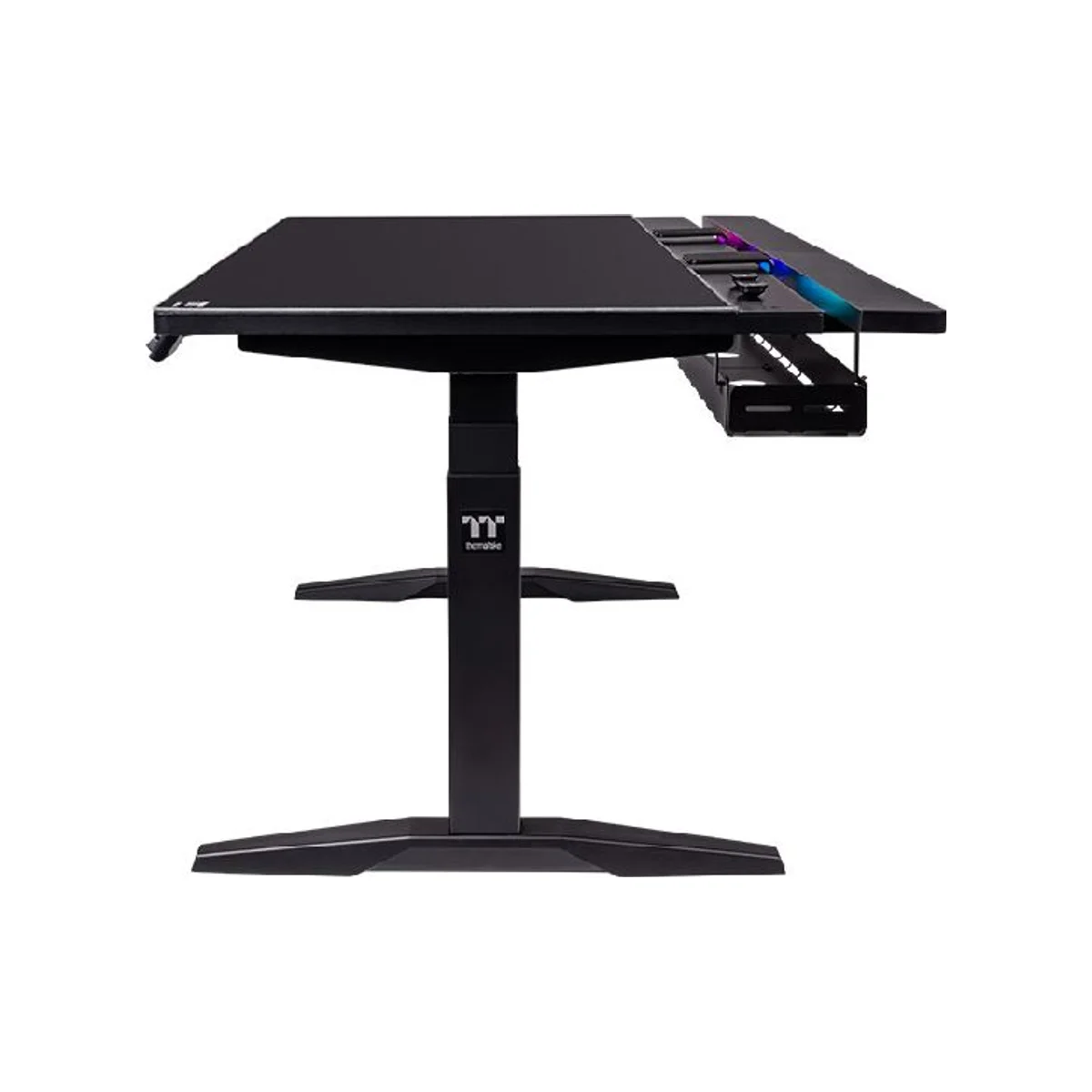 THERMALTAKE G700 RGB Gaming Desk - Black (Adjustable Height, Dual Motor, RGB Lighting) - GGD-G70-BKEIRX-22 view 2