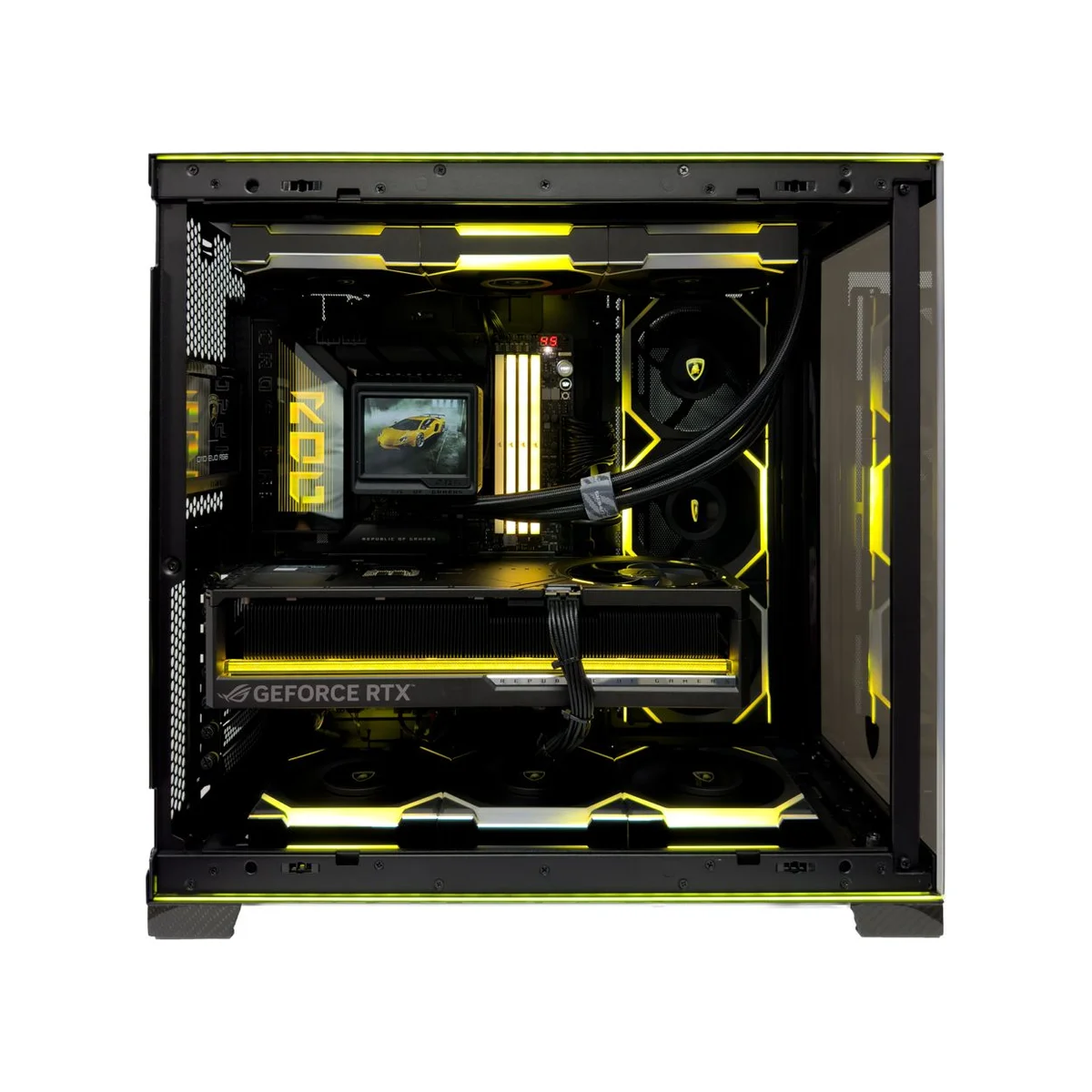 Gaming PC Lamborghini (Ryzen 9 9950X3D, 96GB DDR5, RTX 5090) - Gaming_PC_Lamborghini view 3