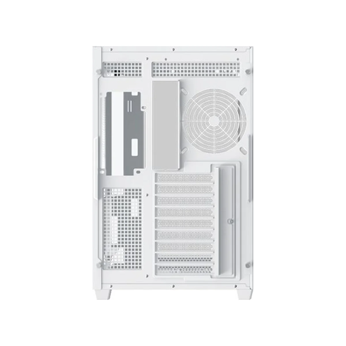 Xigmatek Aqua V Air Arctic Tempered Glass ARGB Mid-Tower Gaming Case - White - EN45837 view 6
