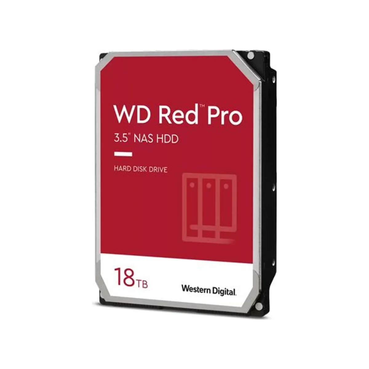 Western Digital WD Red Pro 18TB 7200RPM 512MB Cache SATA III 3.5" NAS HDD – WD181KFGX