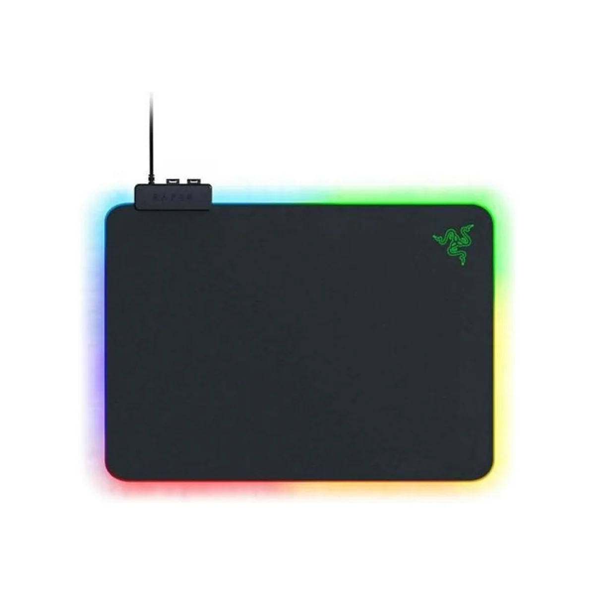 Razer Firefly V2 Gaming Mouse Pad (RGB, Micro-Textured, Cable Catch) - RZ02-03020100-R3M1